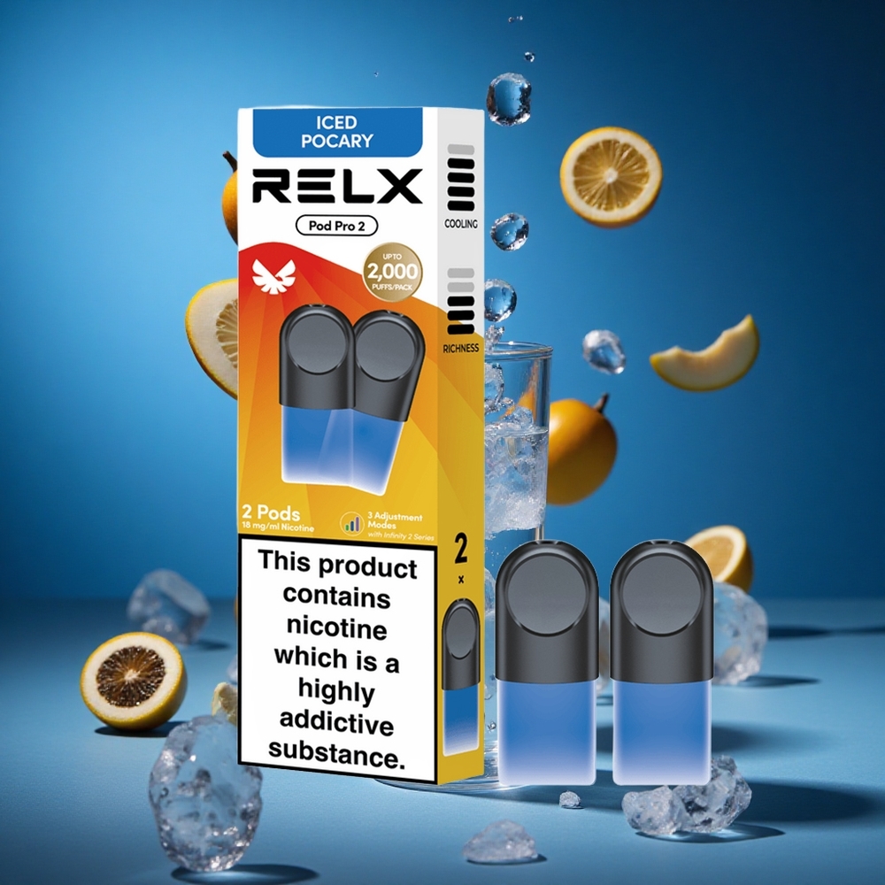 RELX Pod Pro 2 600 Puffs Iced Pocary Slovenija vapes