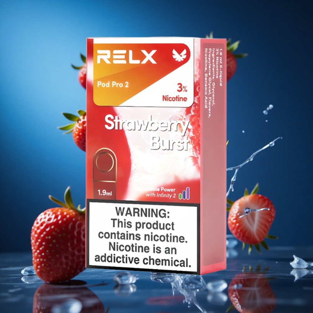 RELX Pod Pro 2 600 Puffs Jagodni eksplozija Slovenija vapes
