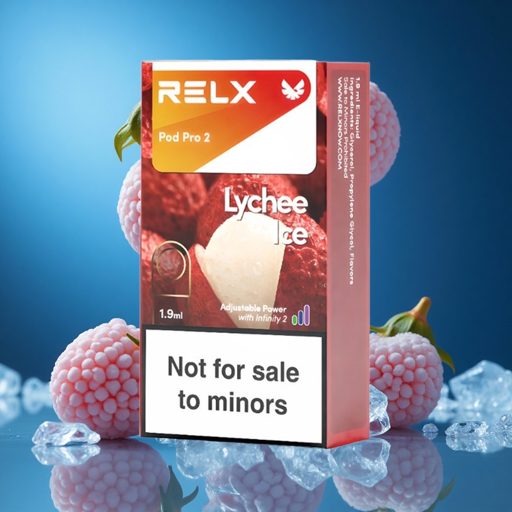 RELX Pod Pro 2 600 Puffs Liči Led Slovenija vapes