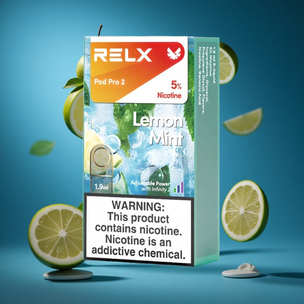 RELX Pod Pro 2 600 Puffs Limeta Meta Slovenija vapes