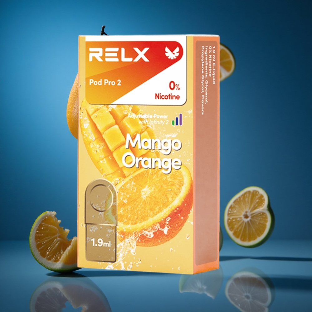 RELX Pod Pro 2 600 Puffs Manga Pomaranča Slovenija vapes