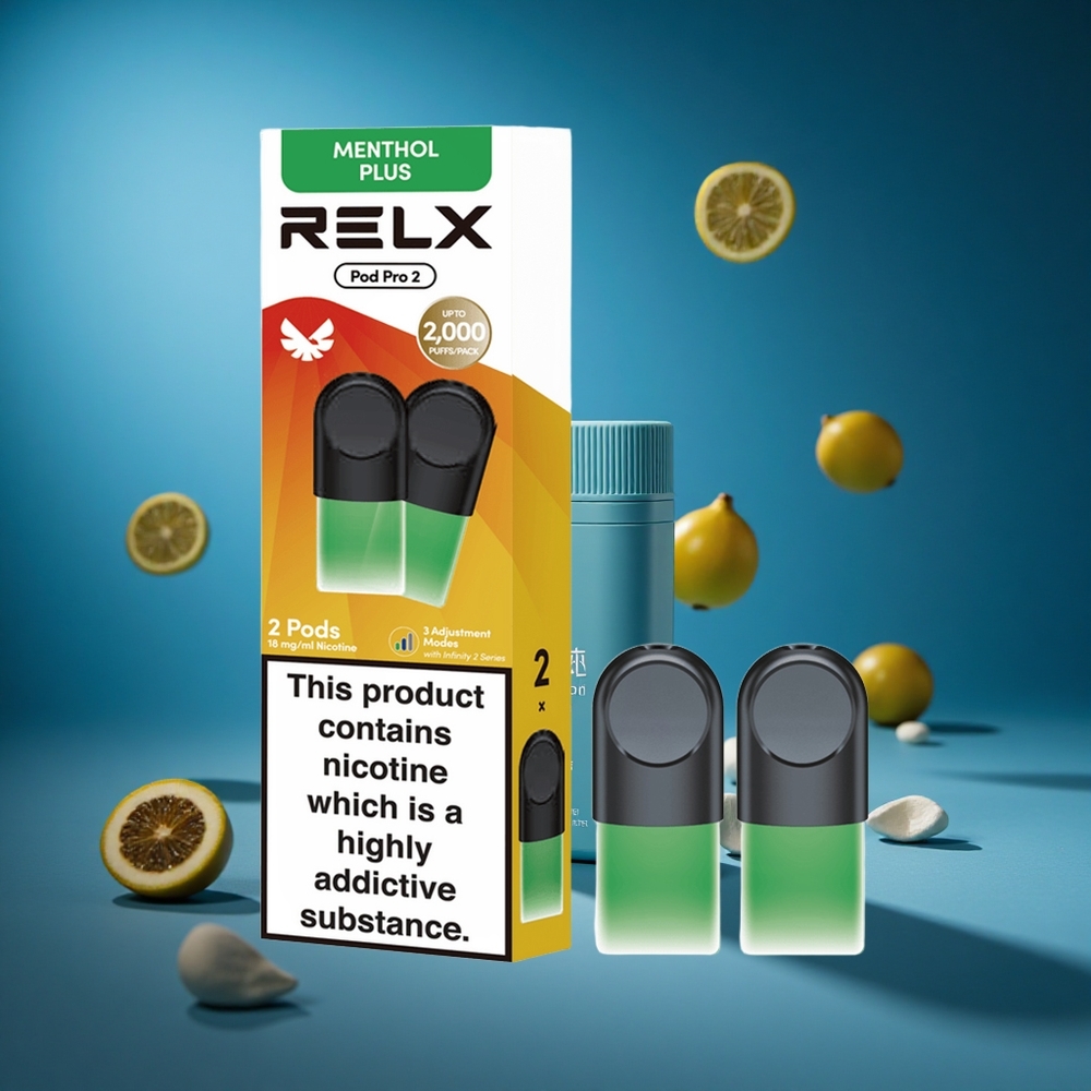 RELX Pod Pro 2 600 Puffs Mint-Menthol Plus Slovenija vapes