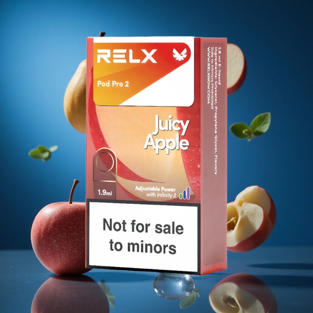 RELX Pod Pro 2 600 Puffs Sočno jabolko Slovenija vapes