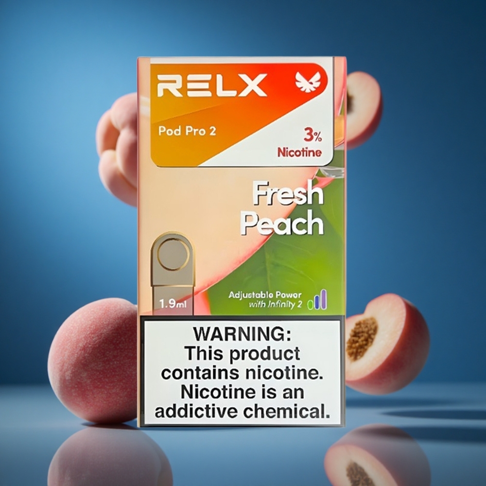 RELX Pod Pro 2 600 Puffs Sveže Breskve Slovenija vapes