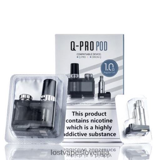 Lost Vape Disposable 4XFR6405 | Lost Vape Orion q-pro pod set | 1 pod + 2 tuljavi 1.ohmske tuljave