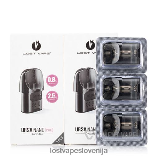 Lost Vape Customer Service 4XFR6128 | Lost Vape URSA nadomestni stroki | 2,5 ml (3 paketi) roza 1.ohm