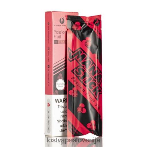 Lost Vape Review Slovenija 4XFR6524 | Lost Vape Mana palica za enkratno uporabo | 300 vpihov | 1,2 ml pasijonka 5%