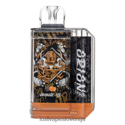 Lost Vape Customer Service 4XFR658 | Lost Vape Orion ploščica za enkratno uporabo | 7500 vdihov | 18 ml | 50 mg pomarančni led
