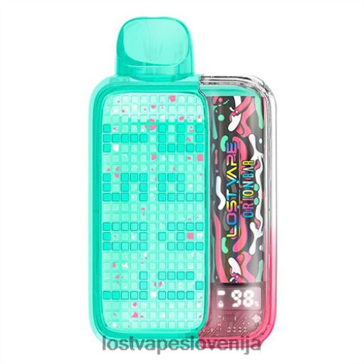 Lost Vape Disposable 4XFR6275 | Lost Vape Orion ploščica za enkratno uporabo 10000 vpihov 20 ml 50 mg bujni led
