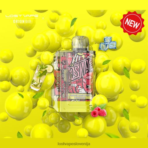 limonada iz zamrznjenih malin