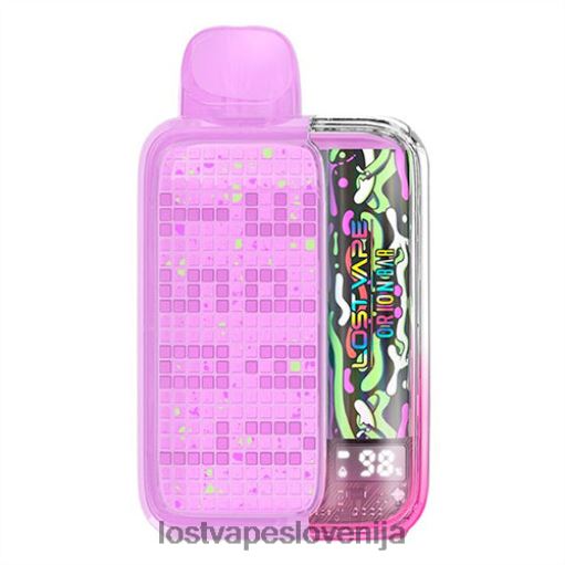 Lost Vape Price 4XFR6279 | Lost Vape Orion ploščica za enkratno uporabo 10000 vpihov 20 ml 50 mg malina kislo jabolko