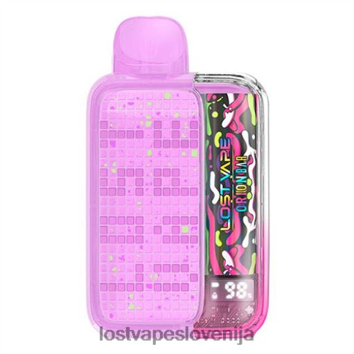 Lost Vape Review Slovenija 4XFR6274 | Lost Vape Orion ploščica za enkratno uporabo 10000 vpihov 20 ml 50 mg kivi pasijonka guava