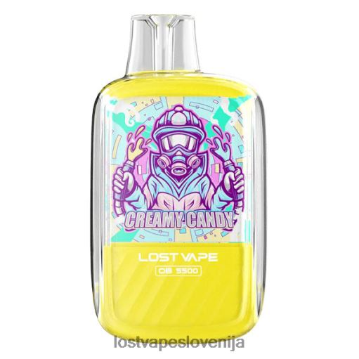 Lost Vape Flavors 4XFR6100 | Lost Vape Orion ob5500 5500 vpihov 14 ml 50 mg za enkratno uporabo kremasti bonbon