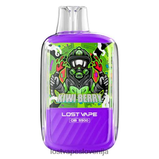 Lost Vape Ljubljana 4XFR6102 | Lost Vape Orion ob5500 5500 vpihov 14 ml 50 mg za enkratno uporabo kivi jagode