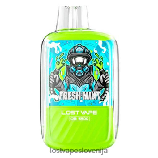 Lost Vape Slovenija 4XFR6101 | Lost Vape Orion ob5500 5500 vpihov 14 ml 50 mg za enkratno uporabo sveža meta