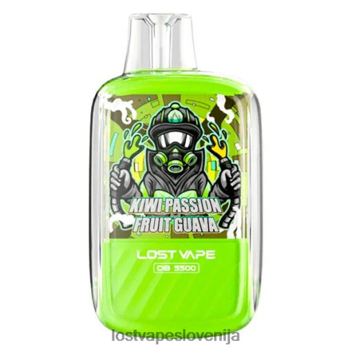 Lost Vape Wholesale 4XFR6103 | Lost Vape Orion ob5500 5500 vpihov 14 ml 50 mg za enkratno uporabo kivi pasijonka guava